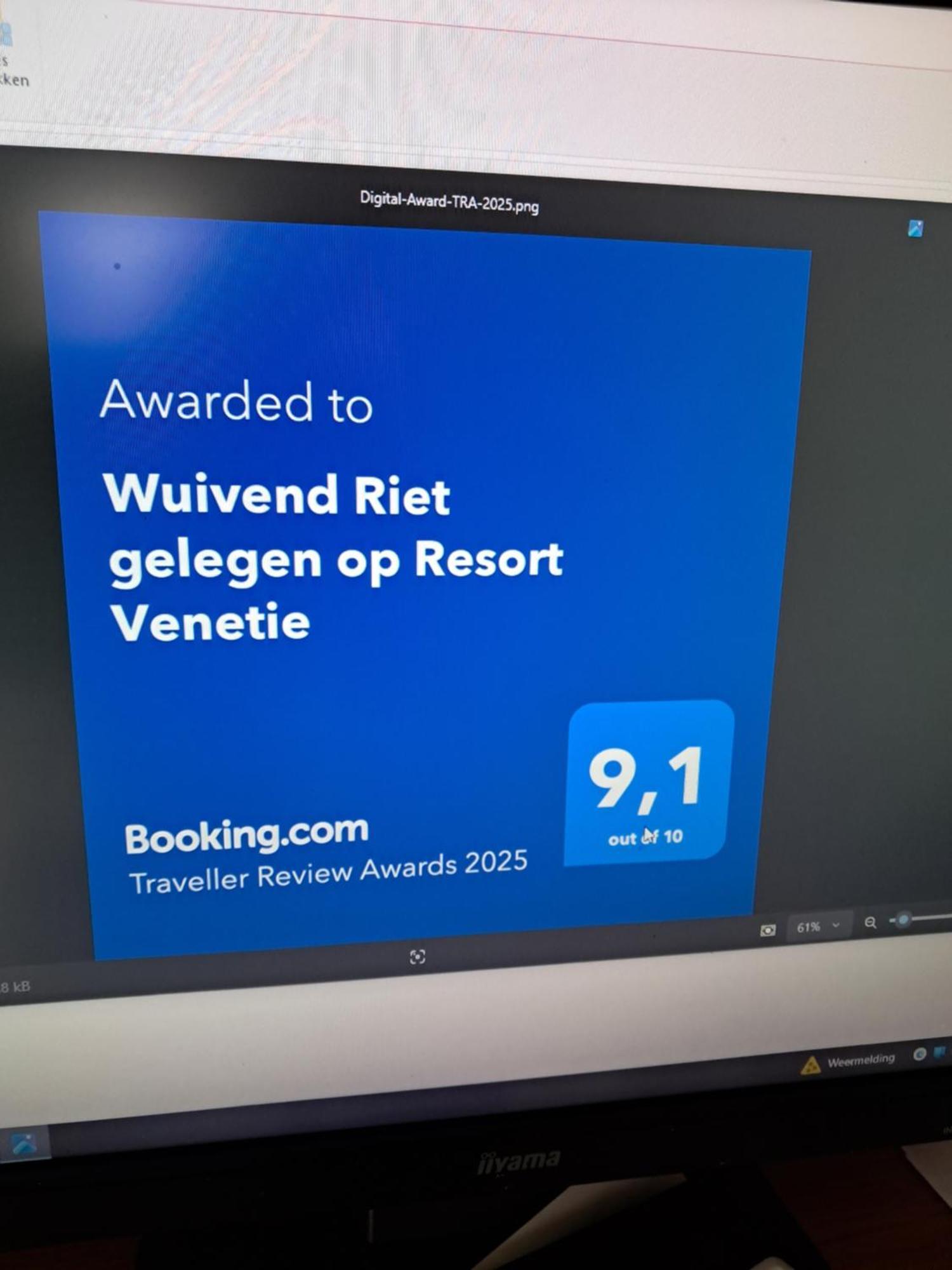Wuivend Riet Gelegen Op Resort Venetie Giethoorn Exterior photo